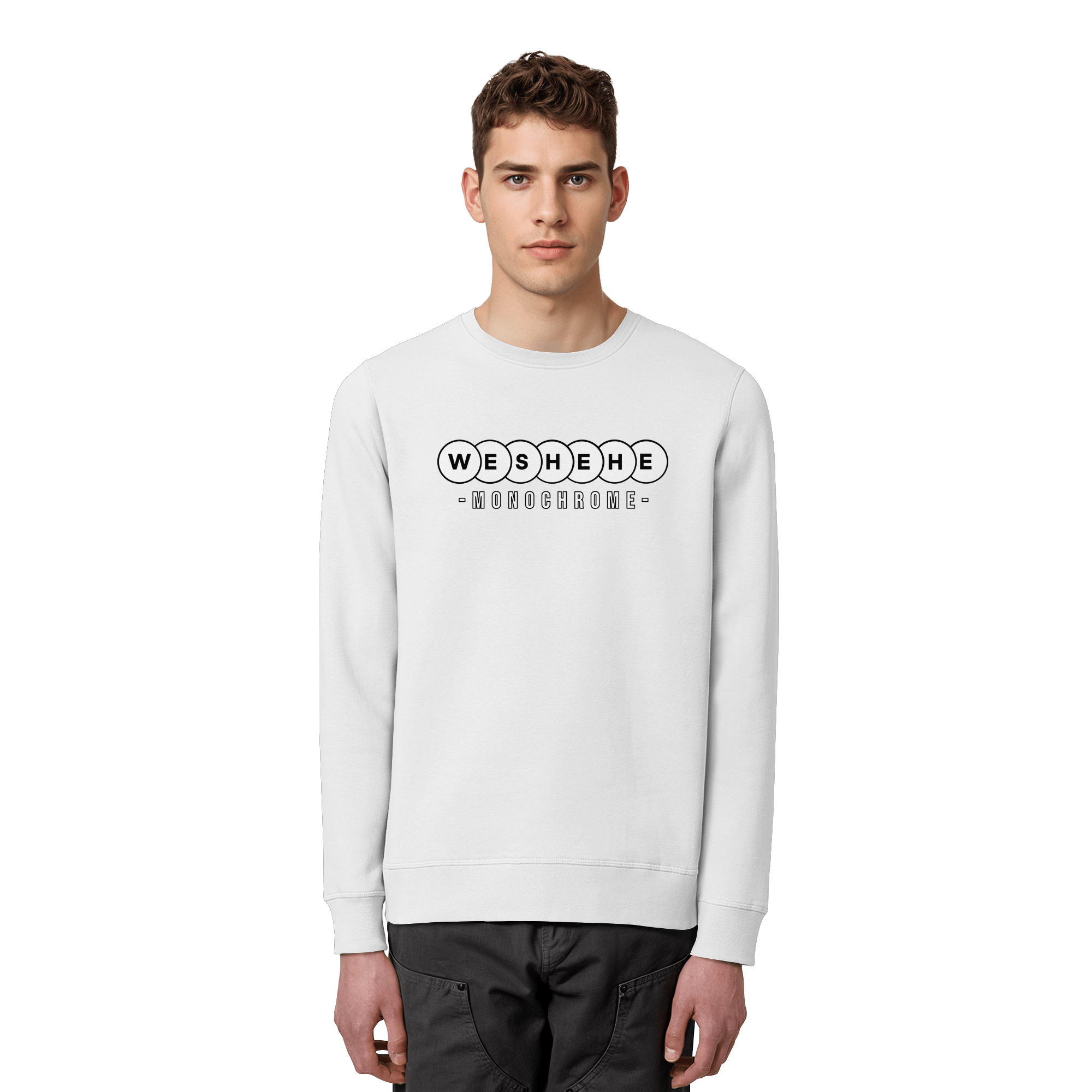 Sweatshirt Organic – MONOCHROME Edition | Urban Minimalist Style