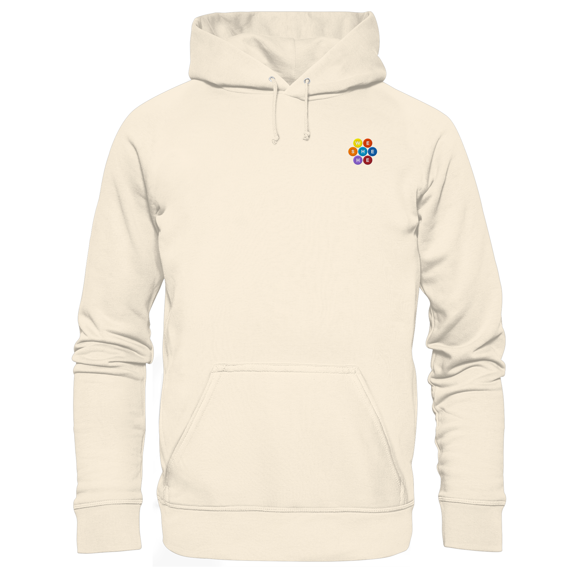 WESHEHE Signature Kopie - Organic Hoodie