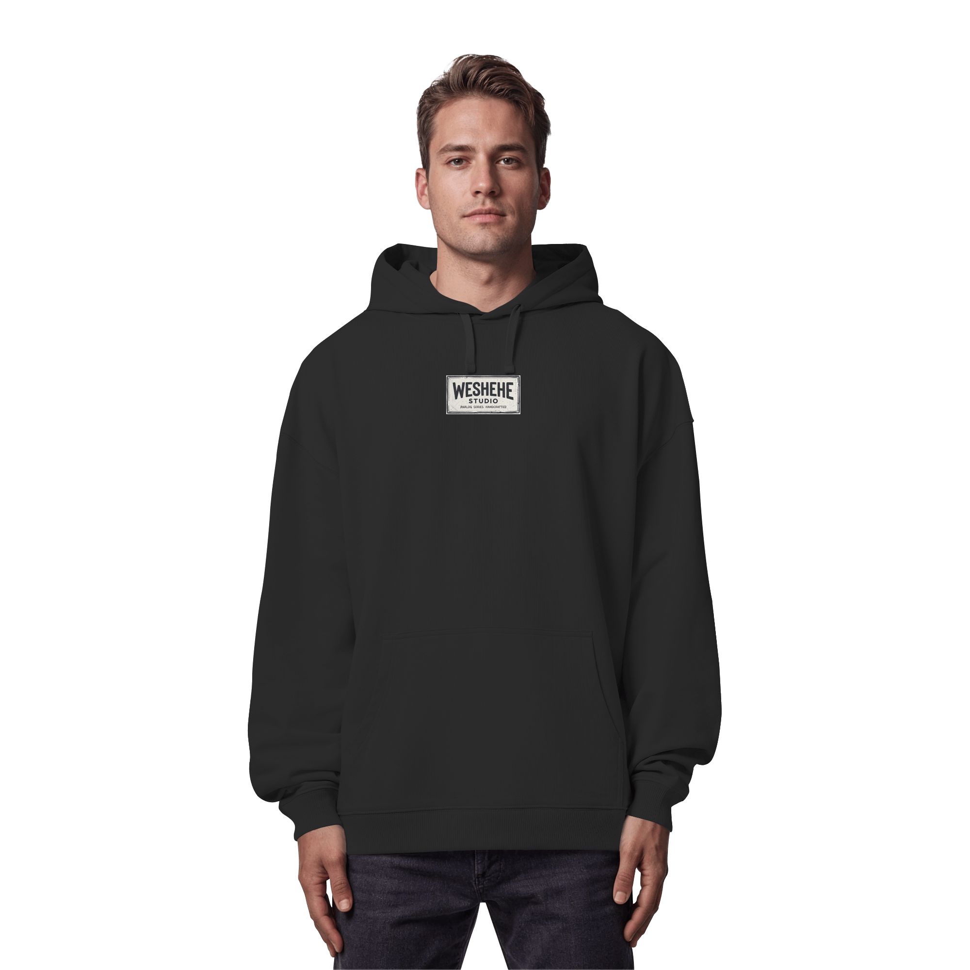 Studio - Retro Phone Kopie - Organic Oversize Hoodie real
