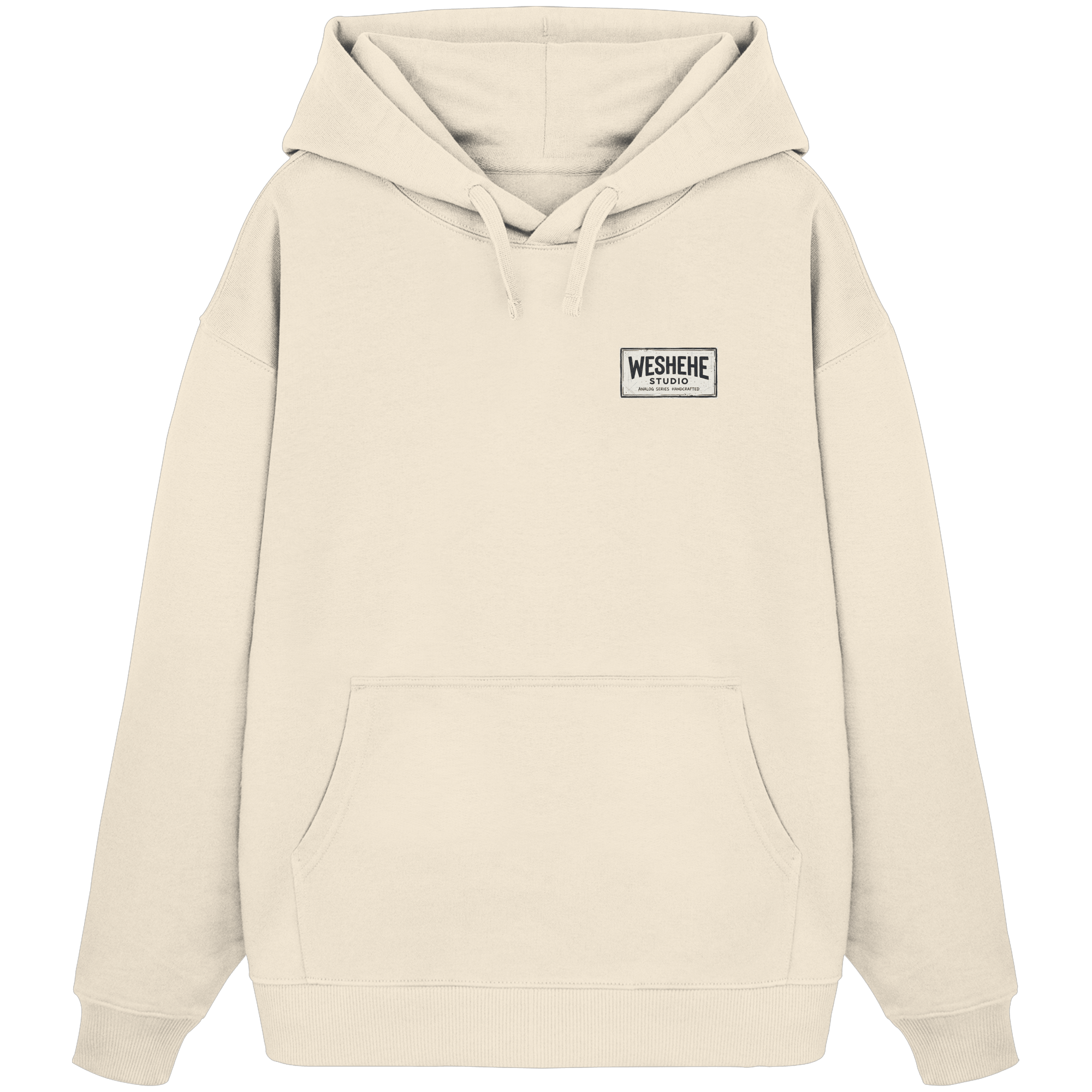 Hoodie Oversized Organic – STUDIO ANALOG Series | Analog Retro Phone Style