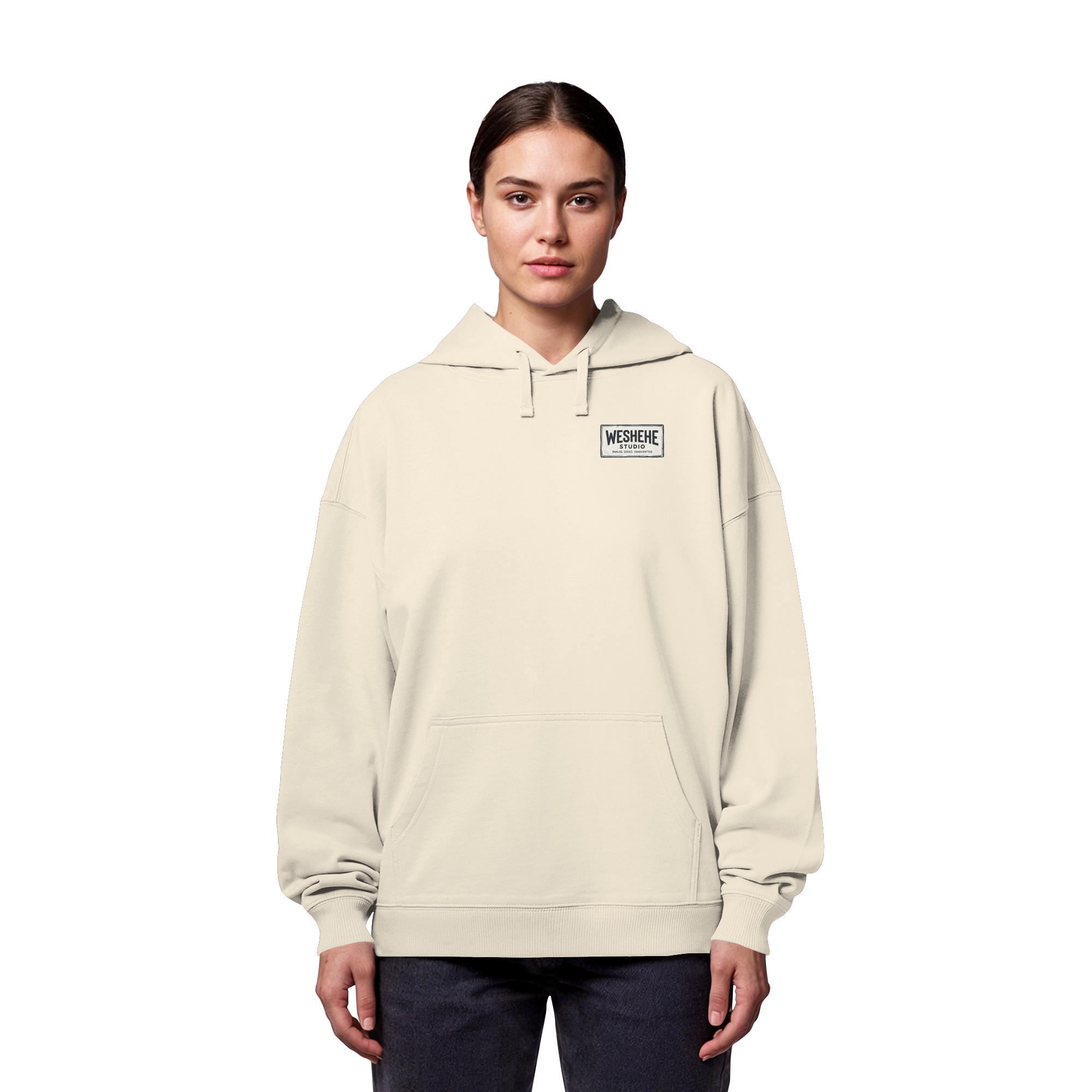 Studio - Retro TV real - Organic Oversize Hoodie