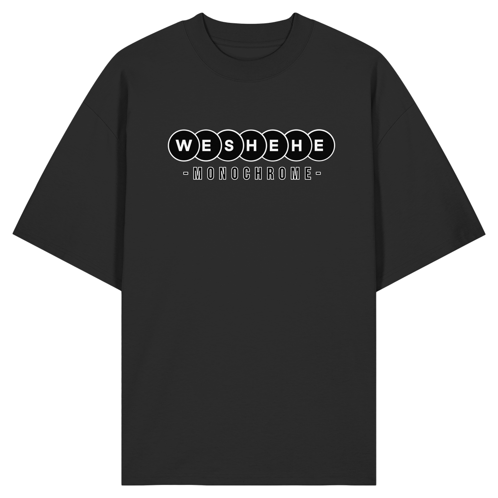 Premium Organic – Iconic Monochrome (Unisex) - Organic Oversize Shirt