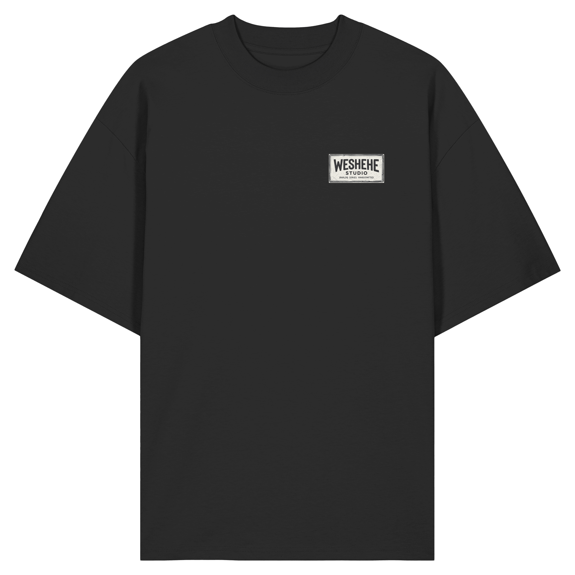 T-Shirt Oversized Organic – STUDIO ANALOG Series | Analog Retro Phone Style