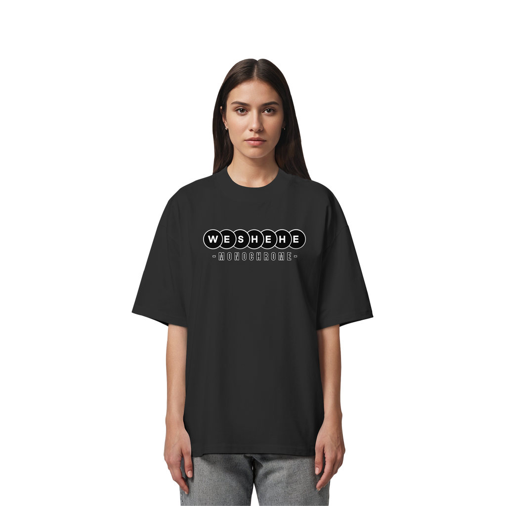 Premium Organic – Iconic Monochrome (Unisex) - Organic Oversize Shirt