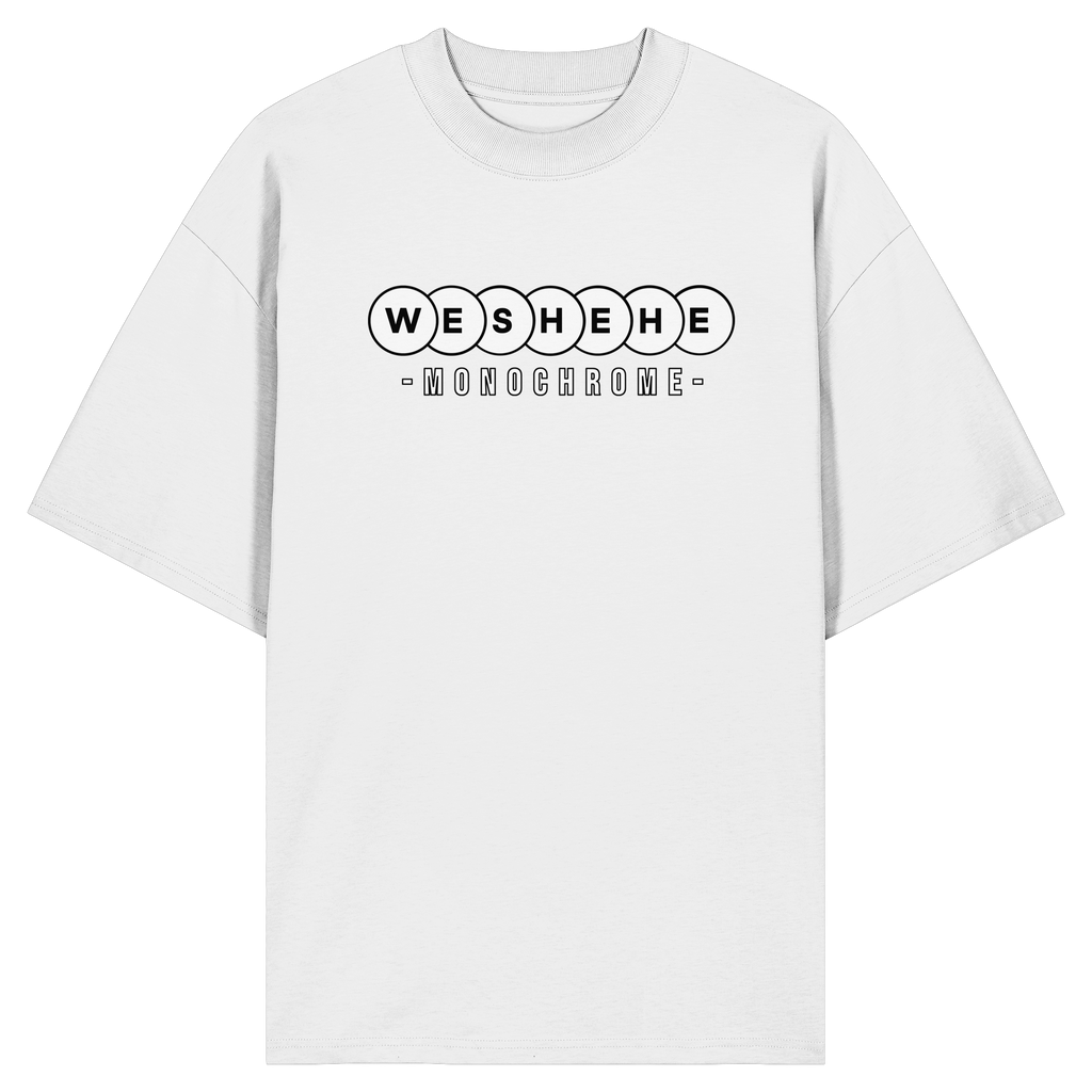 Premium Organic – Iconic Monochrome (Unisex) - Organic Oversize Shirt