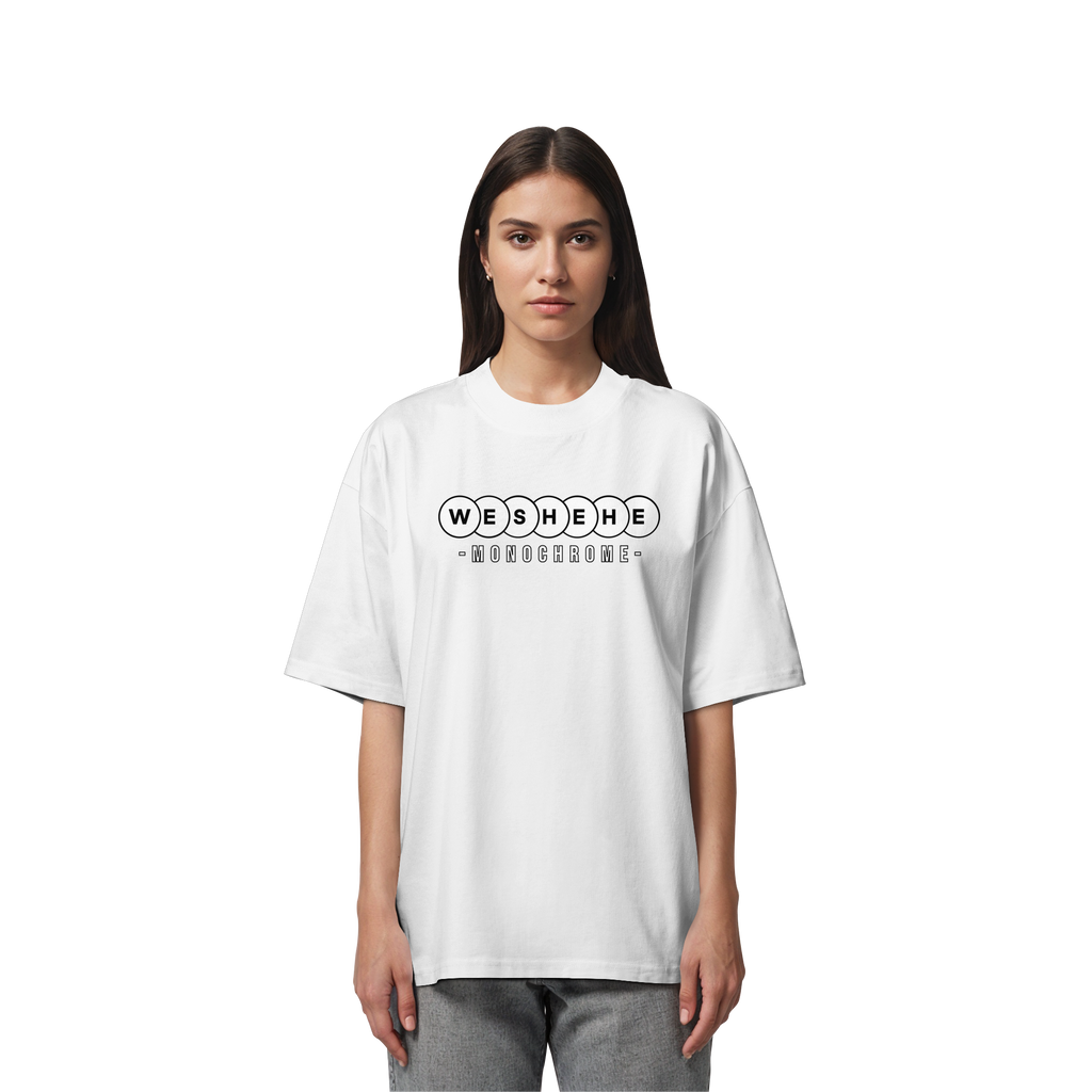 Premium Organic – Iconic Monochrome (Unisex) - Organic Oversize Shirt