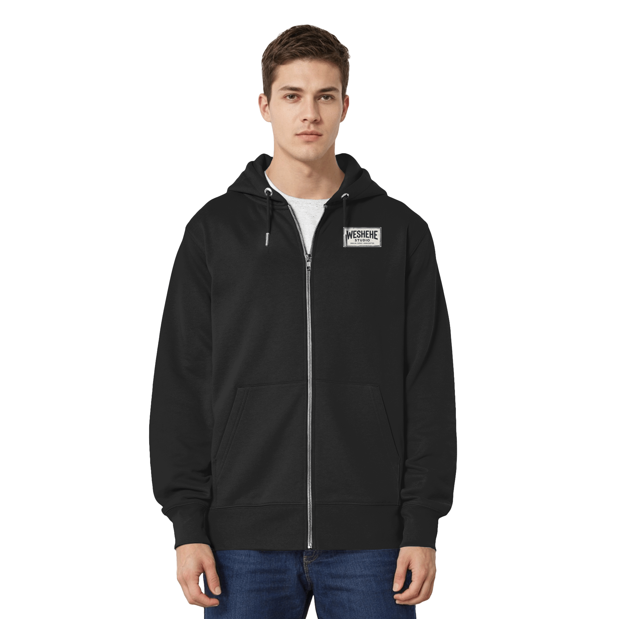 Studio - Retro Radio - Organic Relaxed Zipper real