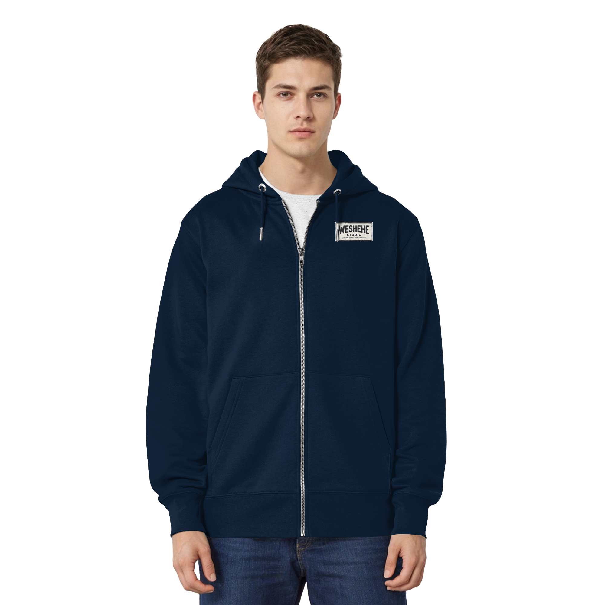 Studio - Retro Radio - Organic Relaxed Zipper real